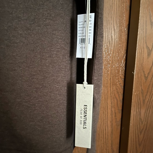 FOG ESSENTIALS HEATHER WOOD SHIRT NWT - Picture 4 of 5